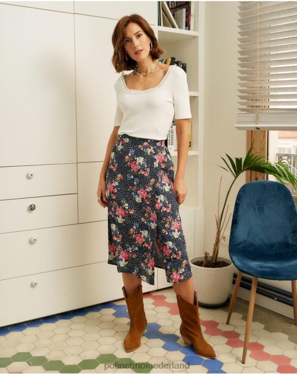 nl Polin et moi top kant giorgia wit JD28V288 kleding