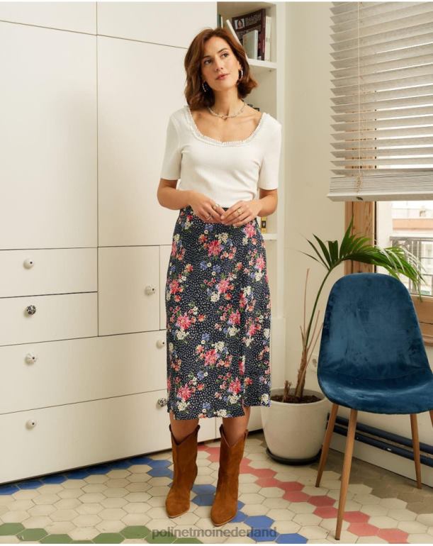 nl Polin et moi top kant giorgia wit JD28V288 kleding