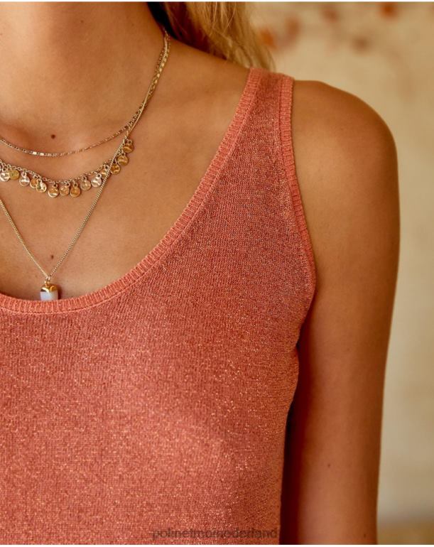 nl Polin et moi top lurex sarah Zalm JD28V294 kleding