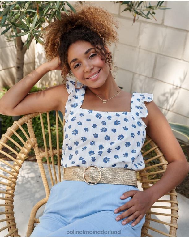 nl Polin et moi topbloemen selene denim JD28V244 kleding
