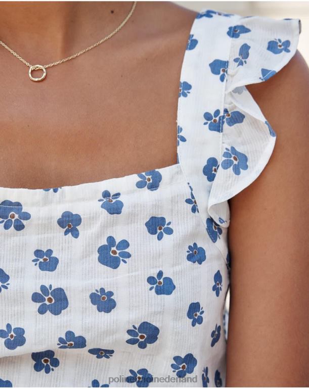 nl Polin et moi topbloemen selene denim JD28V244 kleding