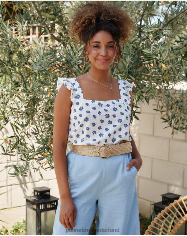 nl Polin et moi topbloemen selene denim JD28V244 kleding