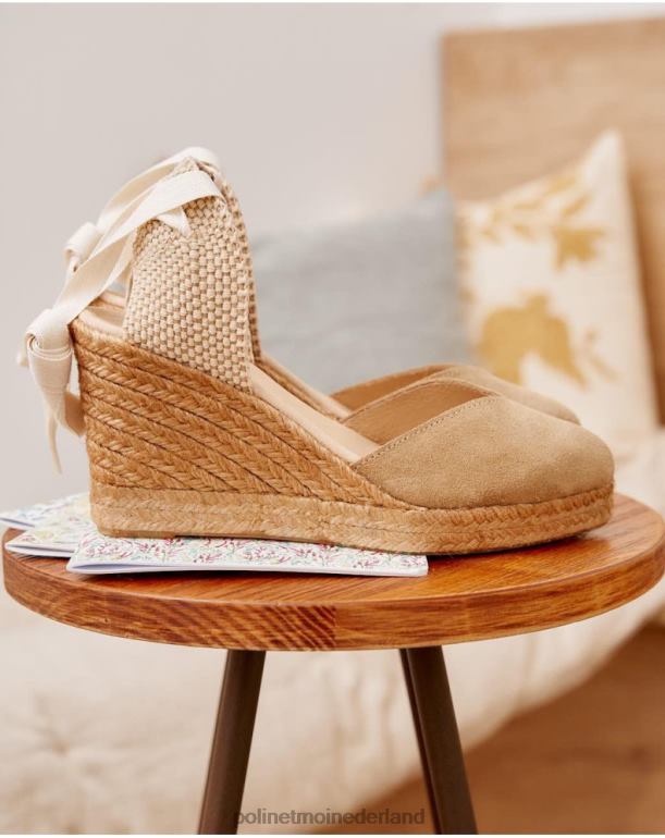nl Polin et moi Amaya hart-espadrille kameel JD28V458 schoenen