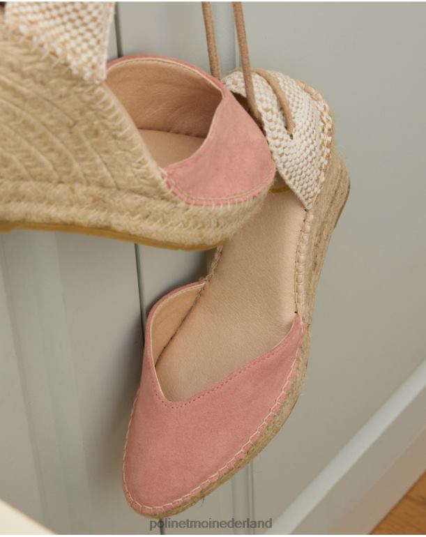 nl Polin et moi Espadrille met amberkleurig hart roos JD28V487 schoenen