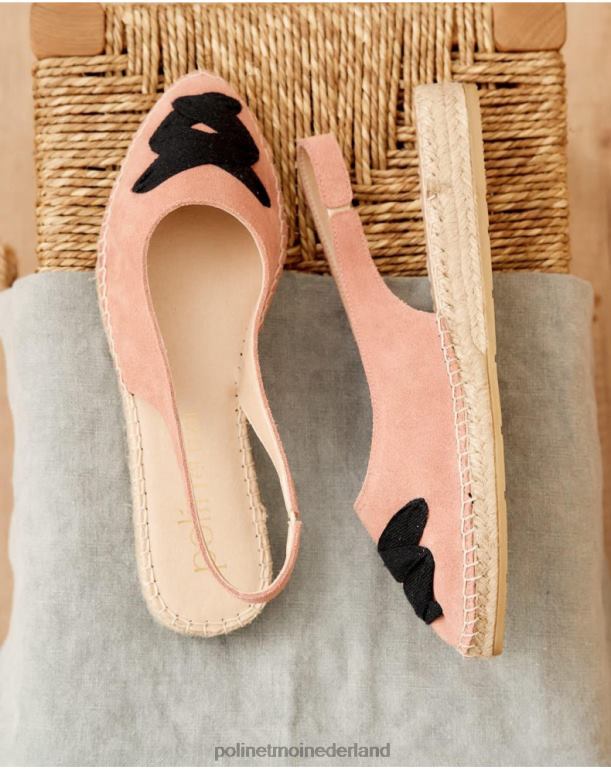 nl Polin et moi Mallory gekruiste espadrille roos JD28V426 schoenen