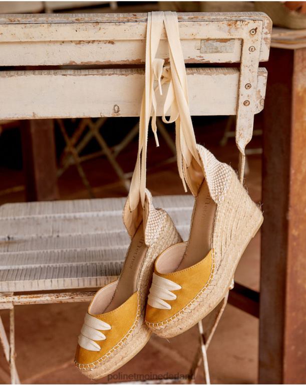 nl Polin et moi alpargata cintas julieta oker JD28V509 schoenen