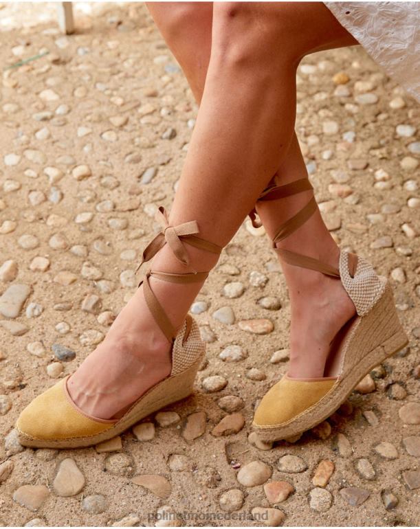 nl Polin et moi alpargata ribete lucrezia beige JD28V511 schoenen