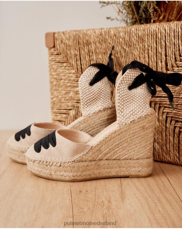 nl Polin et moi boeren espadrille cent rauw JD28V442 schoenen