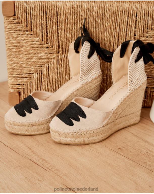 nl Polin et moi boeren espadrille cent rauw JD28V442 schoenen