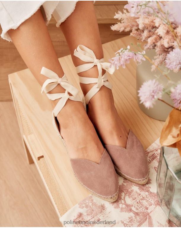 nl Polin et moi espadrille hart evita lavendel JD28V495 schoenen