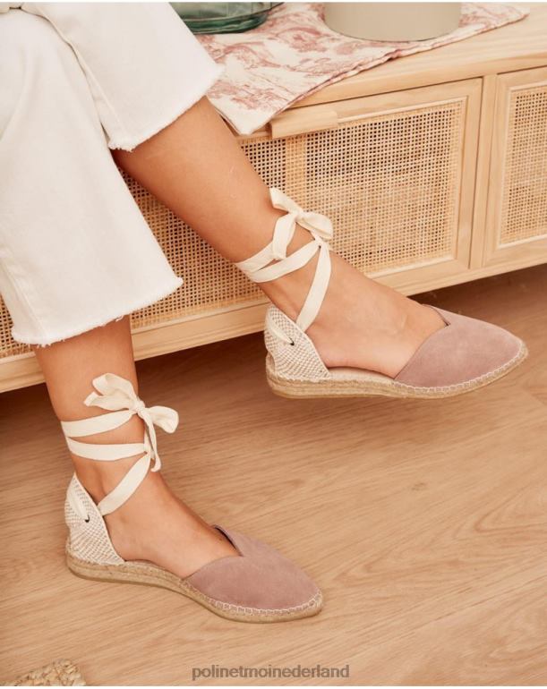 nl Polin et moi espadrille hart evita lavendel JD28V495 schoenen