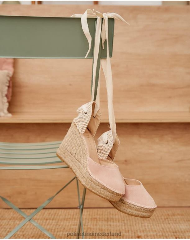 nl Polin et moi espadrille lisa pioenroos roos JD28V503 schoenen