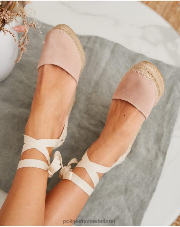 nl Polin et moi espadrille lisa pioenroos roos JD28V503 schoenen
