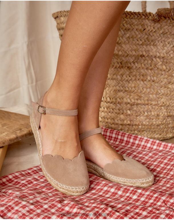 nl Polin et moi espadrille ondas betsy taupe JD28V414 schoenen