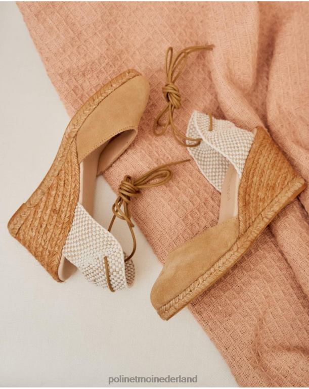 nl Polin et moi espadrille touw estela kameel JD28V448 schoenen