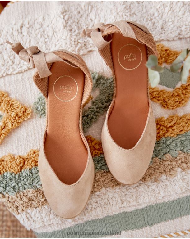nl Polin et moi espadrillelinten madalina kameel JD28V441 schoenen