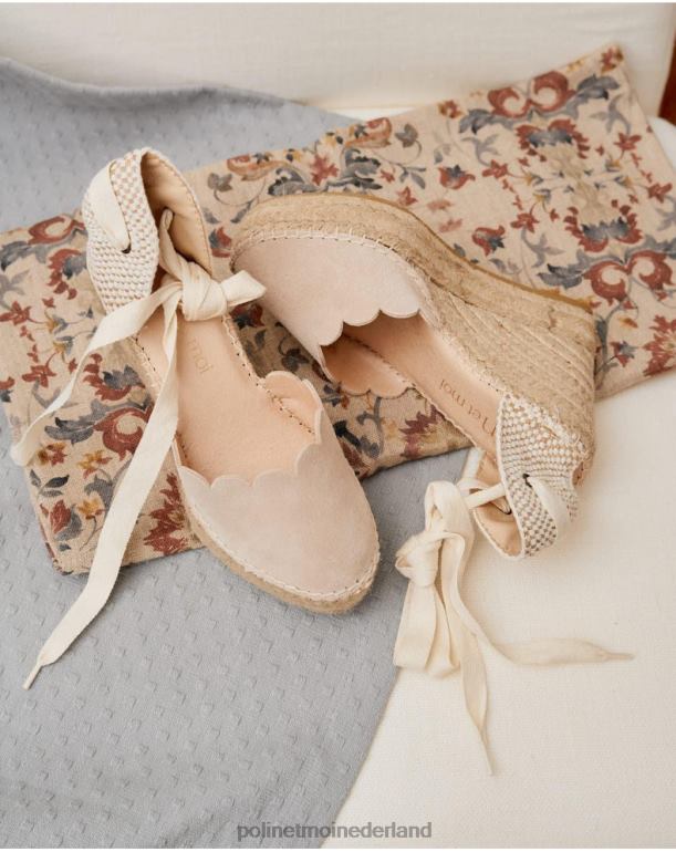 nl Polin et moi espadrilles ondas tula beige/crème JD28V504 schoenen