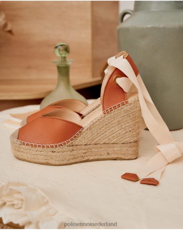 nl Polin et moi hart espadrilles cynthia leer JD28V428 schoenen