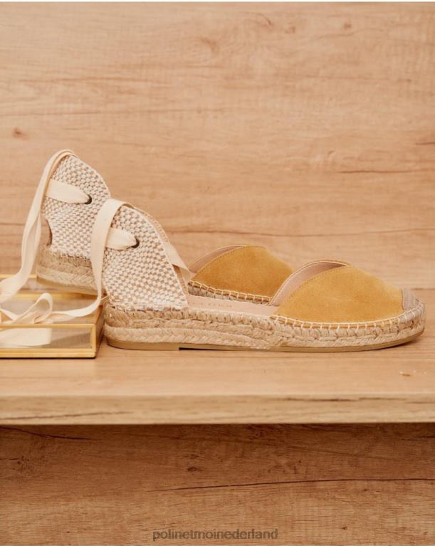 nl Polin et moi hart silvana espadrille oker JD28V460 schoenen