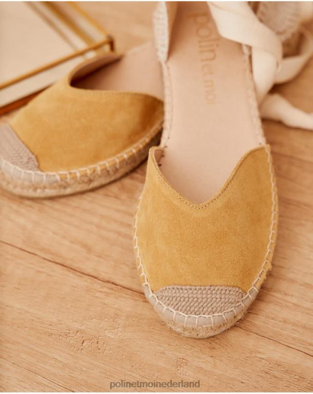 nl Polin et moi hart silvana espadrille oker JD28V460 schoenen