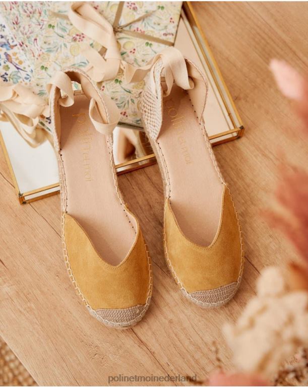nl Polin et moi hart silvana espadrille oker JD28V460 schoenen