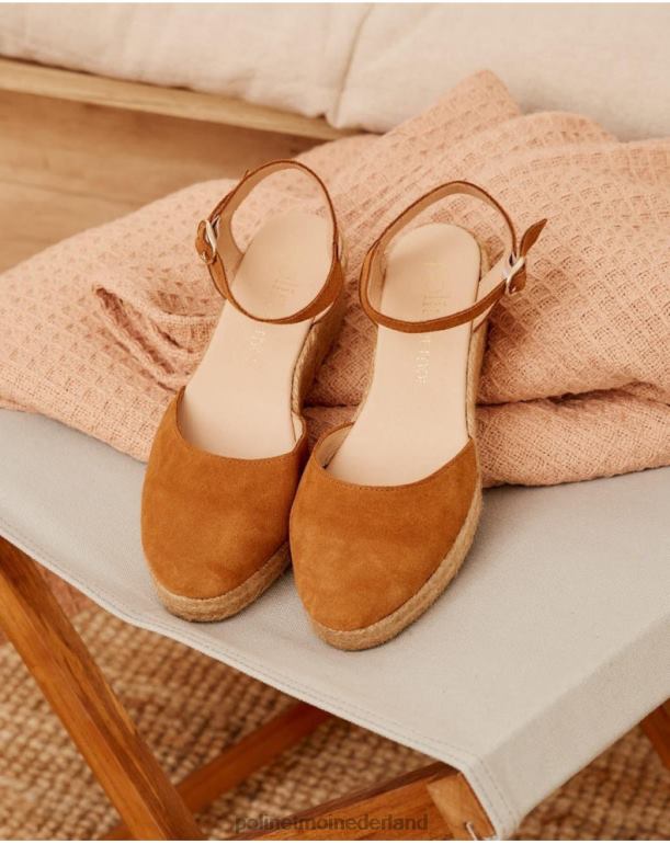 nl Polin et moi mooie ronde espadrille leer JD28V479 schoenen