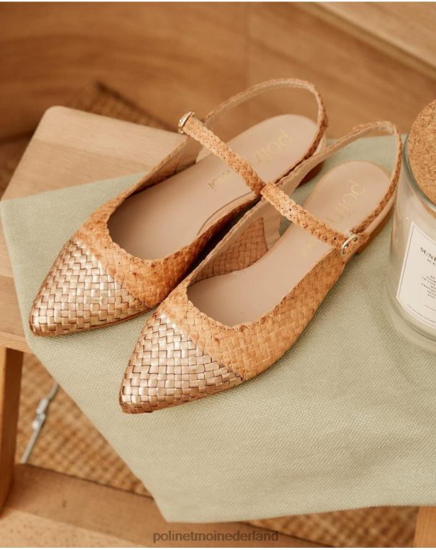 nl Polin et moi Mary Jane Punta Rigobertta beige JD28V416 schoenen