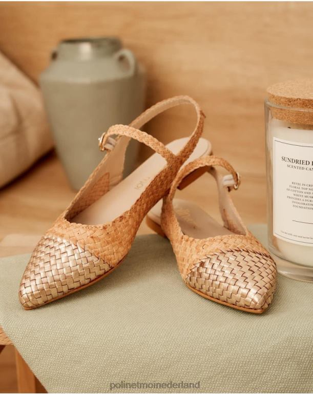 nl Polin et moi Mary Jane Punta Rigobertta beige JD28V416 schoenen