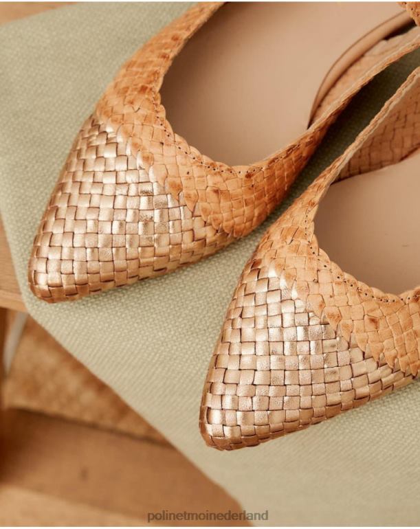 nl Polin et moi Mary Jane Punta Rigobertta beige JD28V416 schoenen