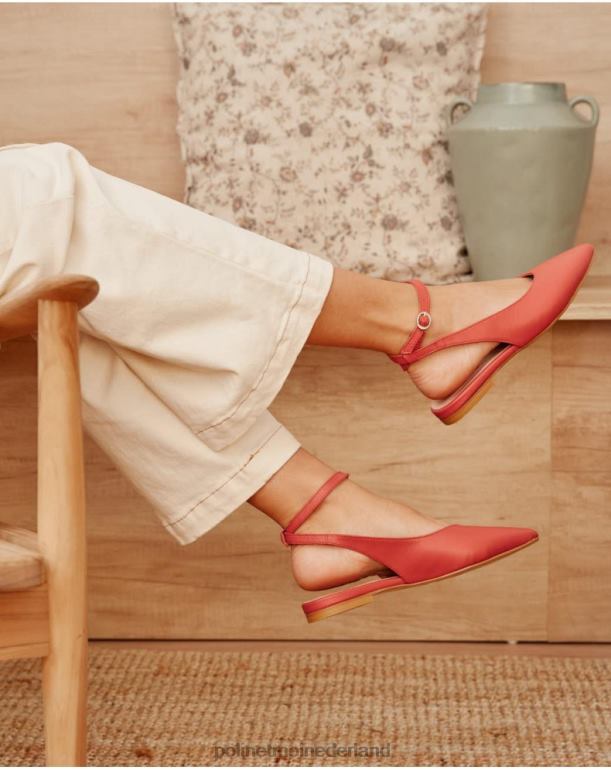 nl Polin et moi ballerina's ondergraven alia perzik JD28V478 schoenen