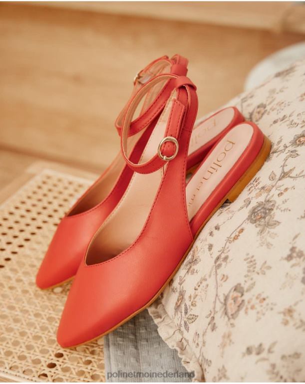 nl Polin et moi ballerina's ondergraven alia perzik JD28V478 schoenen