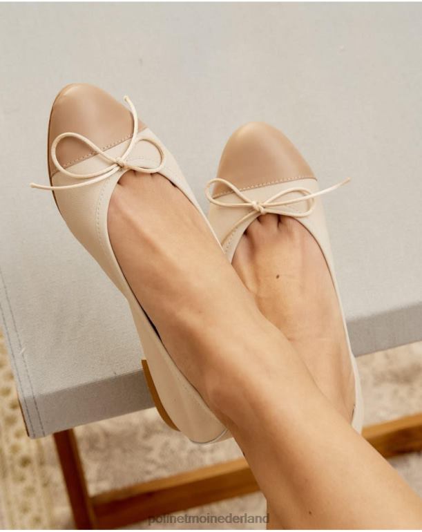 nl Polin et moi ballerina's tweekleurige maritza kameel JD28V492 schoenen