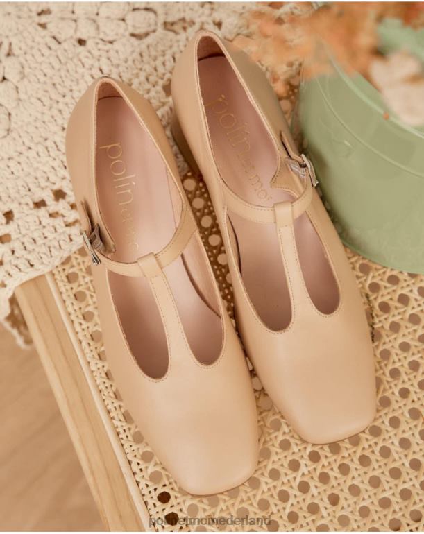 nl Polin et moi Mary Jane Heel Giorgia kameel JD28V489 schoenen