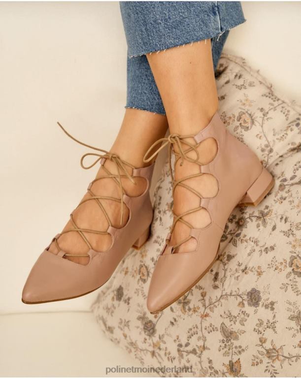 nl Polin et moi Merceditas cordones gregoria naakt JD28V482 schoenen