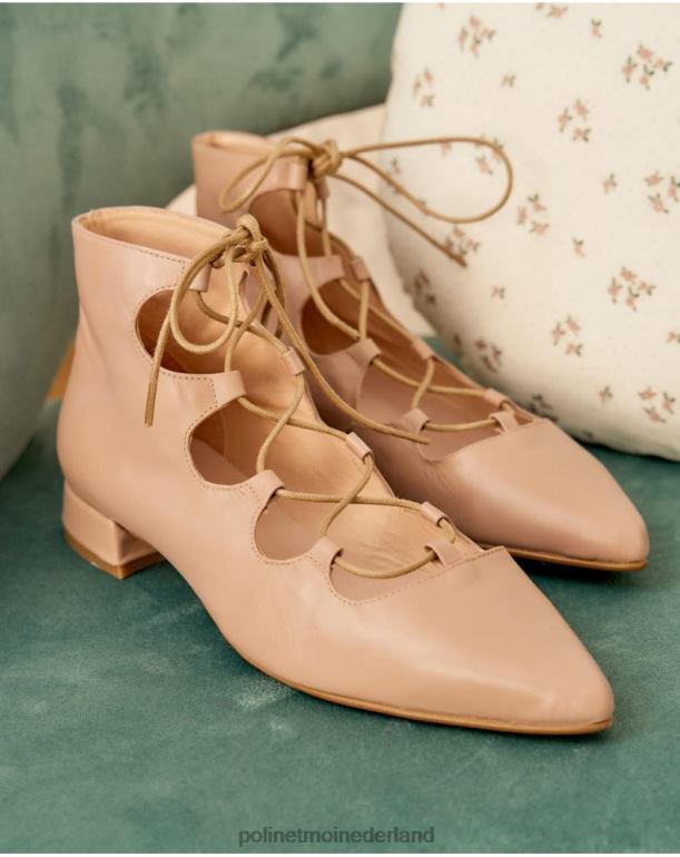 nl Polin et moi Merceditas cordones gregoria naakt JD28V482 schoenen