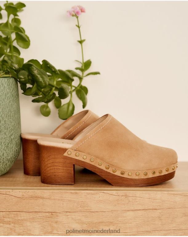 nl Polin et moi klomp suède fiorela kameel JD28V470 schoenen