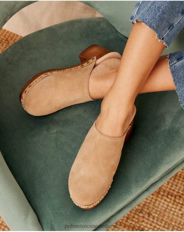 nl Polin et moi klomp suède fiorela kameel JD28V470 schoenen