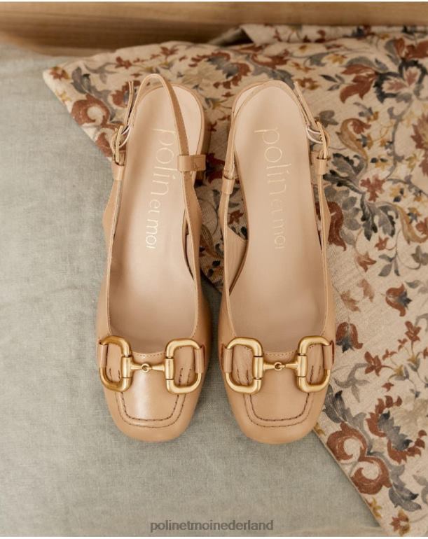 nl Polin et moi stijgbeugel amala ondersneden beige/crème JD28V500 schoenen