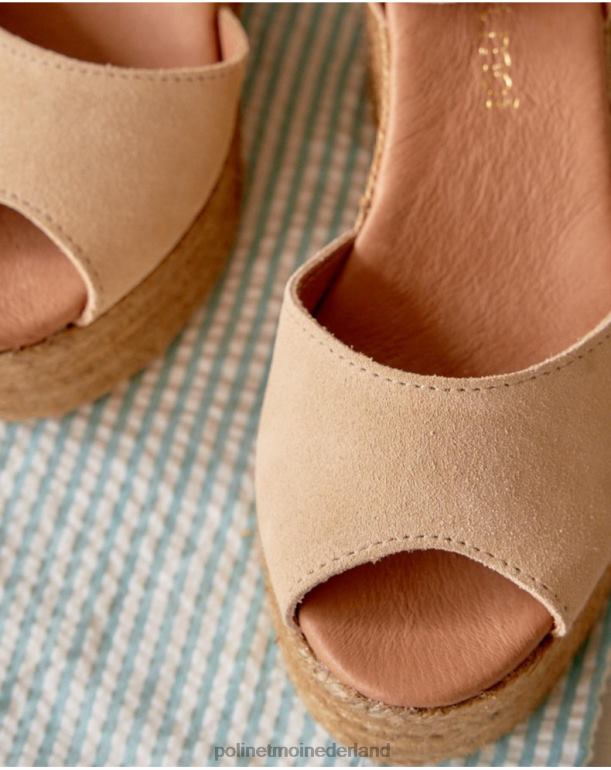 nl Polin et moi arina platform sandalen zand JD28V410 schoenen