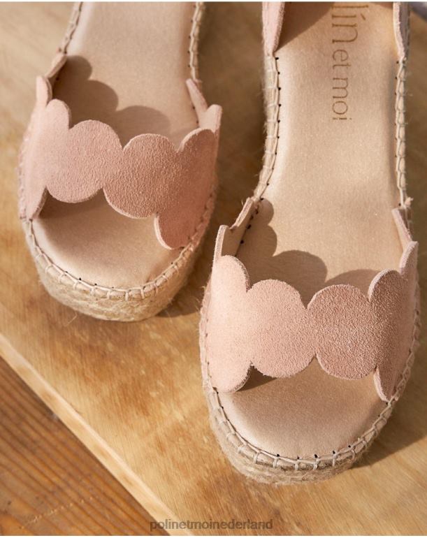 nl Polin et moi sandaal ondas azahara roos JD28V443 schoenen