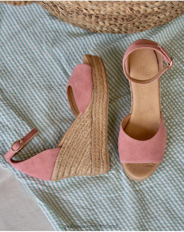 nl Polin et moi sandaal sleehak liliya naakt JD28V434 schoenen